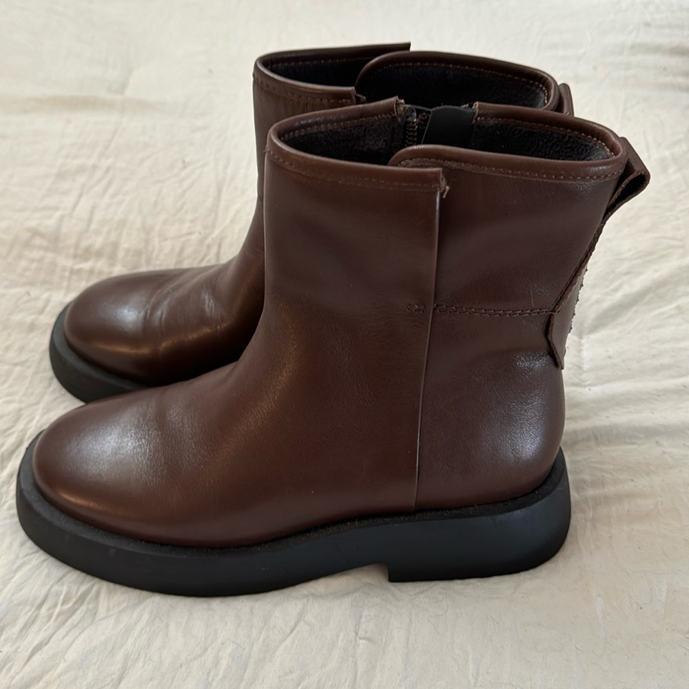 Franco Sarto Leather Booties